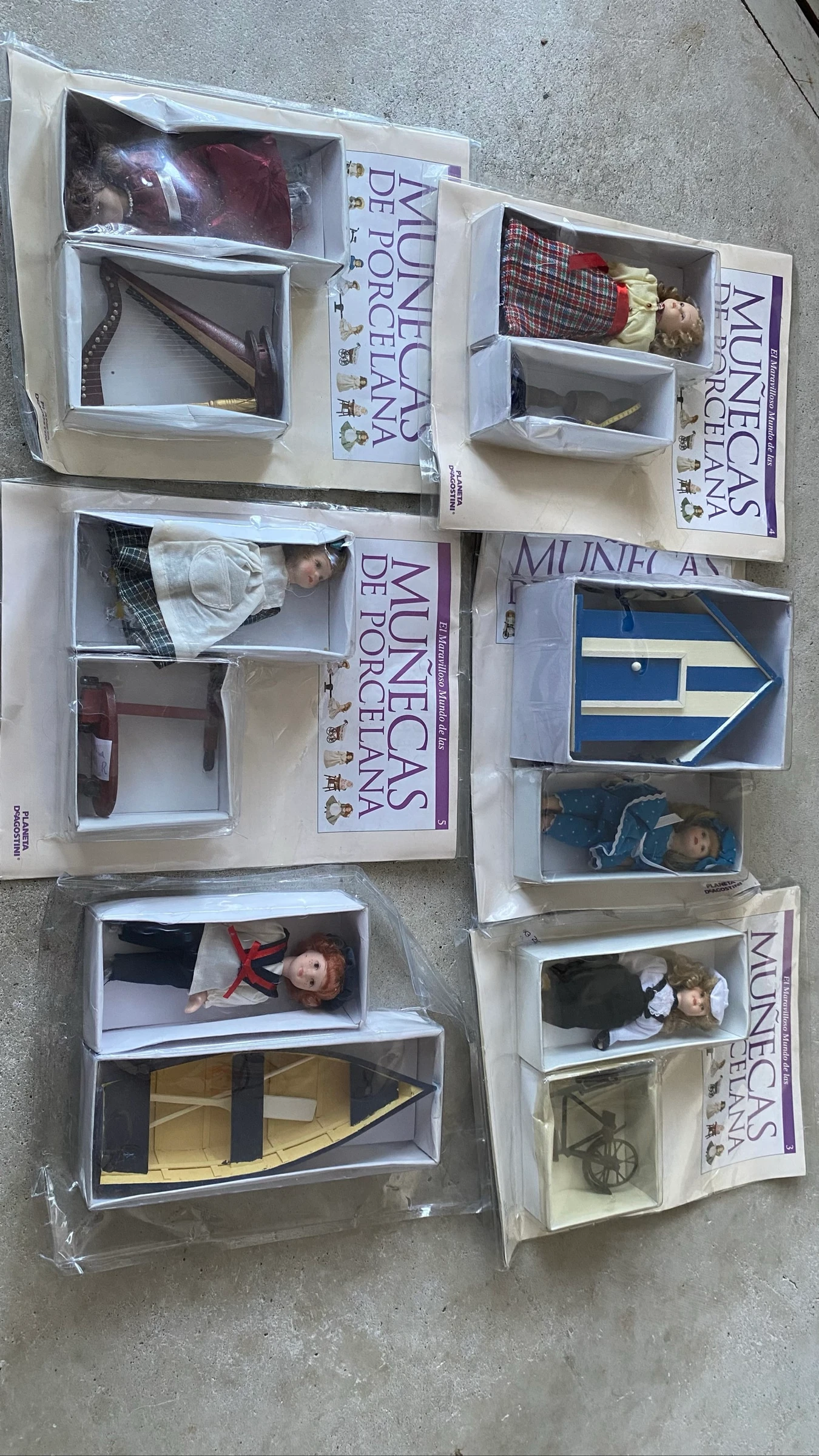 Miniaturas muñeca porcelana